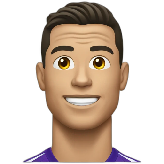 Cristiano ronaldo head applause emoji