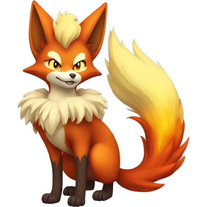  Delphox Full body emoji