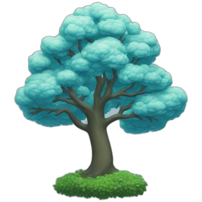 sky tree emoji
