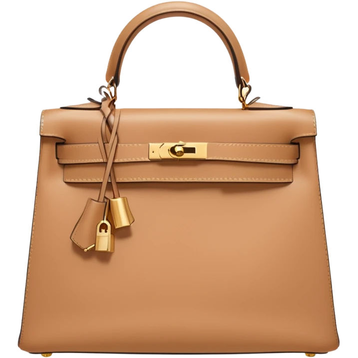 hermes kelly flesh color bag emoji