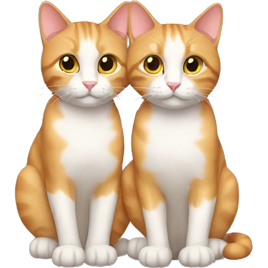 cat couple emoji