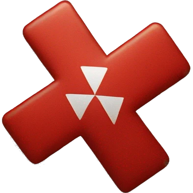 red cross emoji