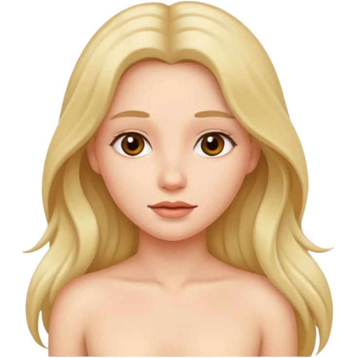 Naked woman emoji