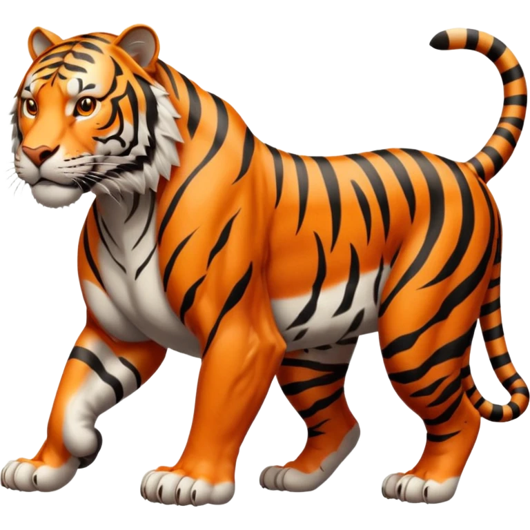 a full tiger  emoji