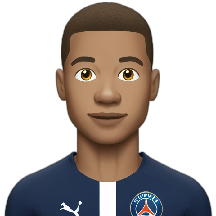 Kylian Mbappé emoji