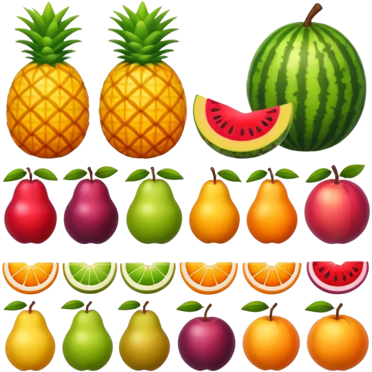 tropical fruit emoji