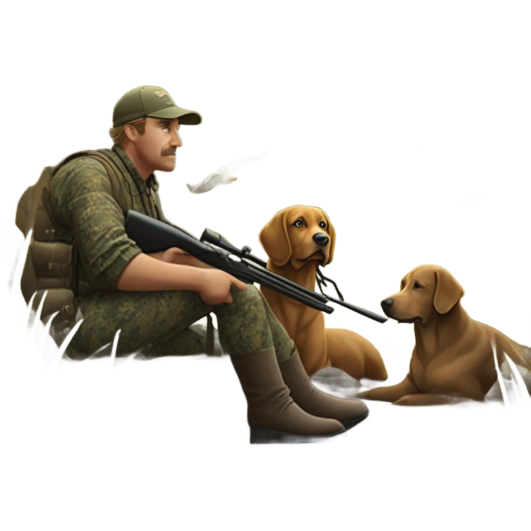 Duck hunting emoji