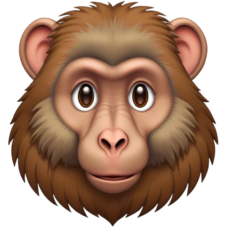 Baboon emoji
