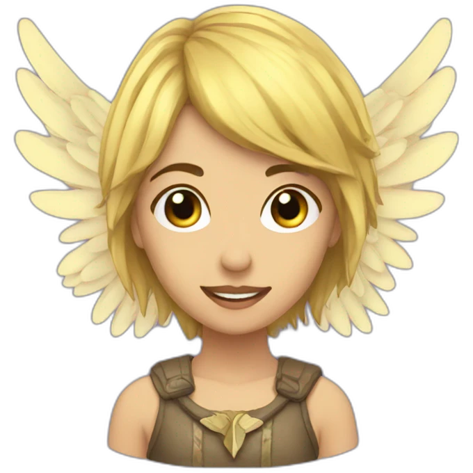 Hada con alas emoji