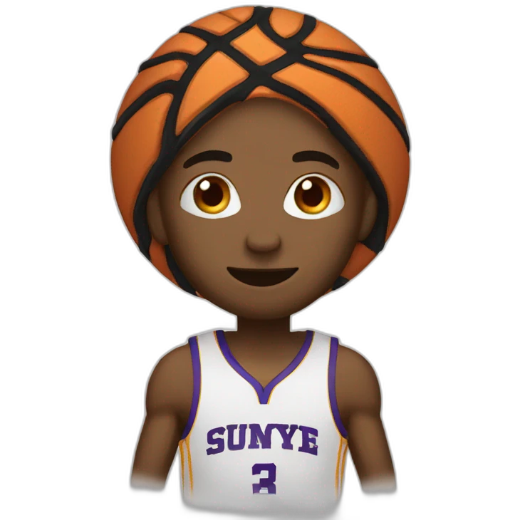 Basketball people emoji
