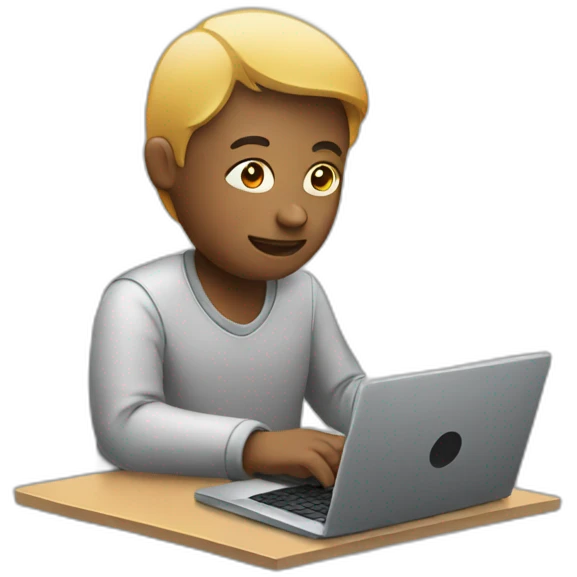 person using laptop emoji