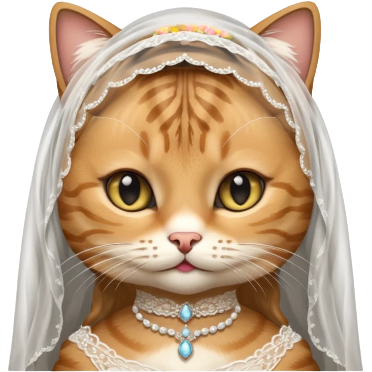 tabby cat brides emoji