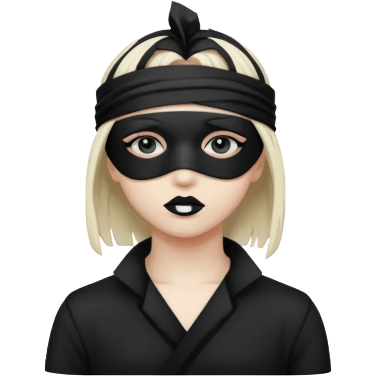 blindfolded emo emoji