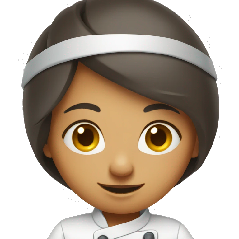 indian female chef while cooking emoji