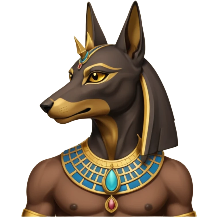 Anubis from Egyptian Gods emoji