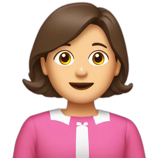 leni robredo in pink emoji