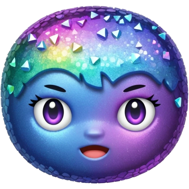 glitter nasty emoji