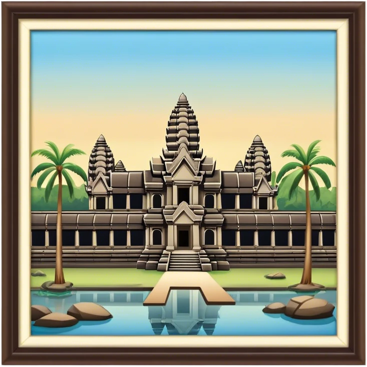angkor wat emoji