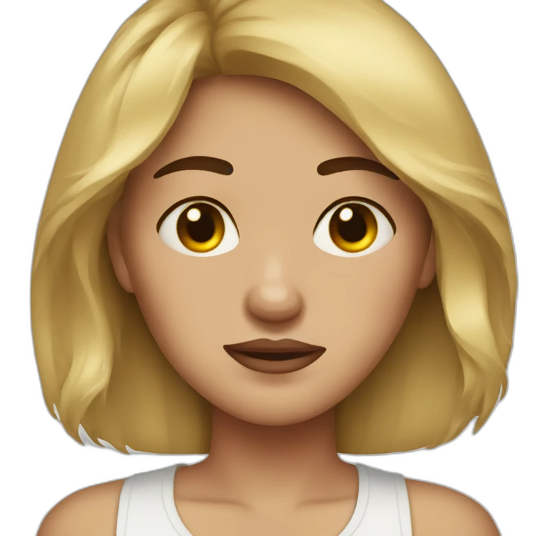 tired woman with bruises under the eyes emoji