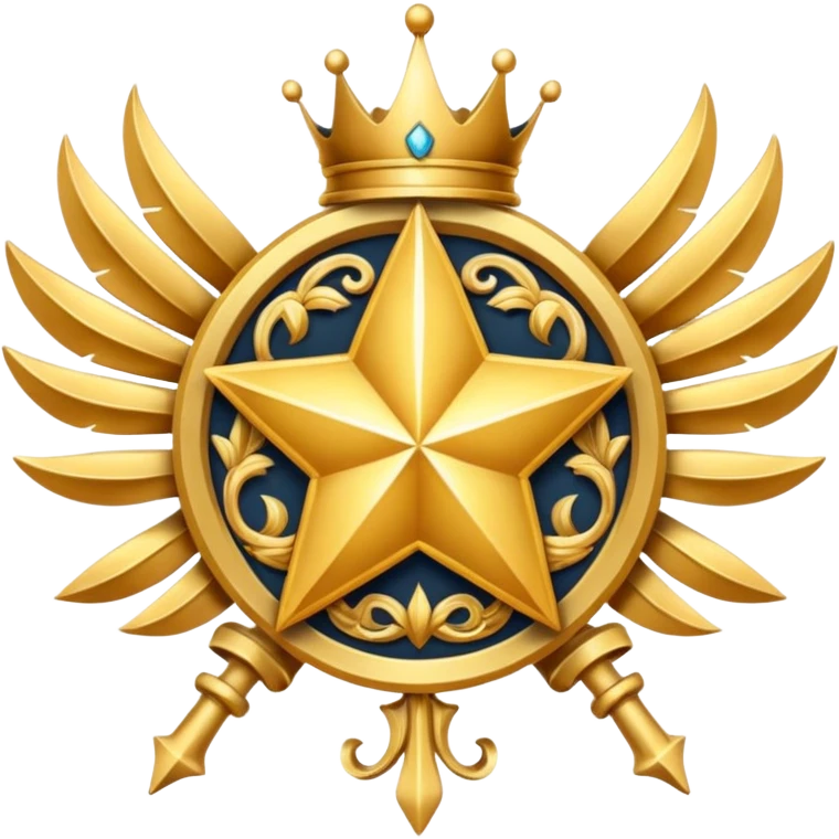 5 star crest emoji