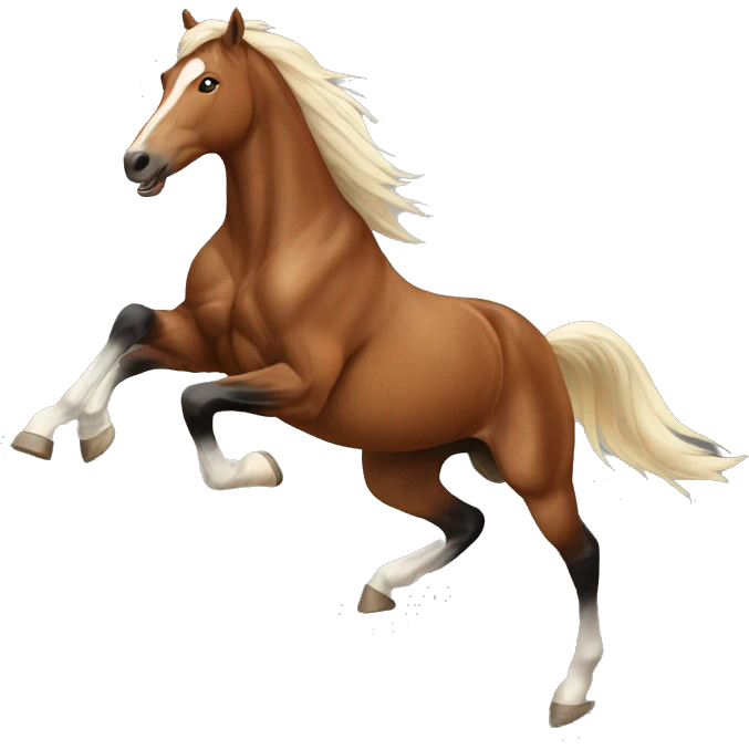 horse galloping emoji