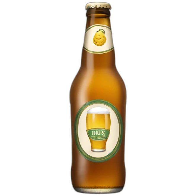 Ours boit biere emoji