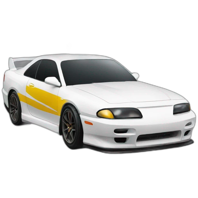 Drift car smoke emoji