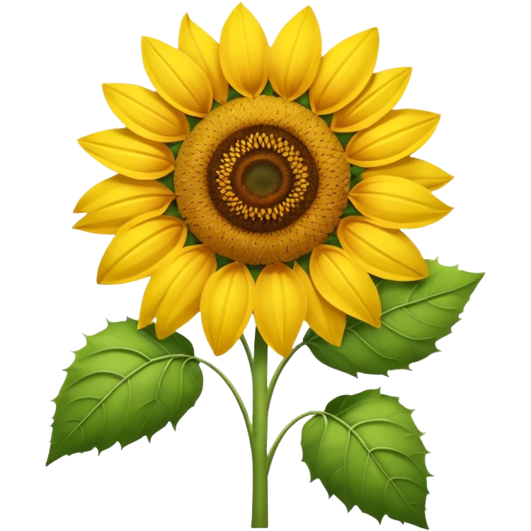 hoa hướng dương emoji