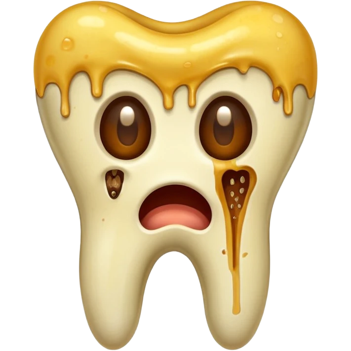 Infected tooth emoji