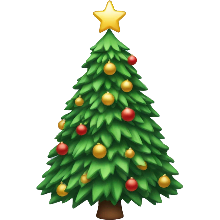Christmas tree emoji
