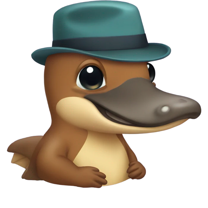 Cute platypus  emoji