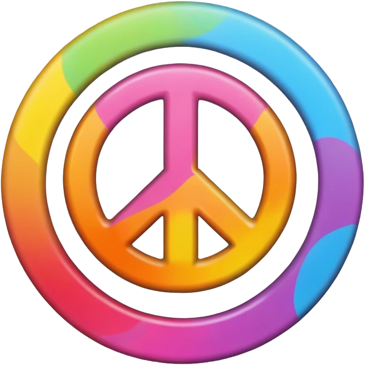 Peace sign emoji