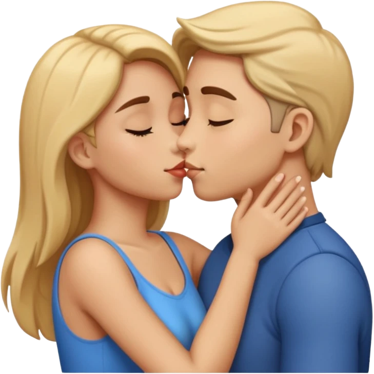 Kissing emoji