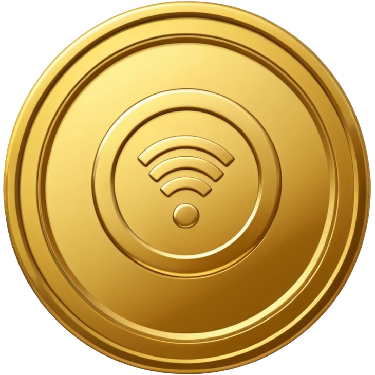 wifi money coin  emoji