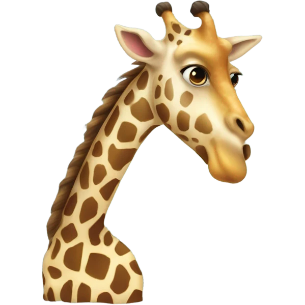 giraffe and unicorn combined emoji