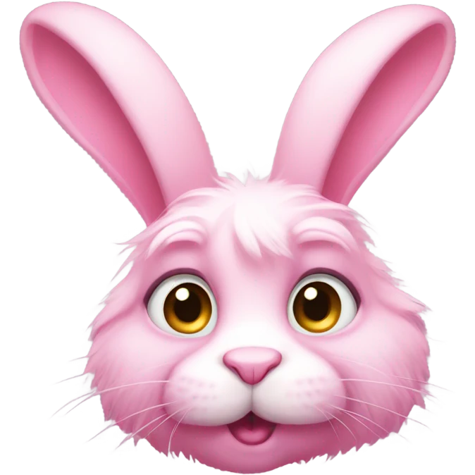 Pink rabbit emoji