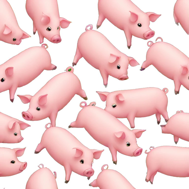 pigs in the grass emoji