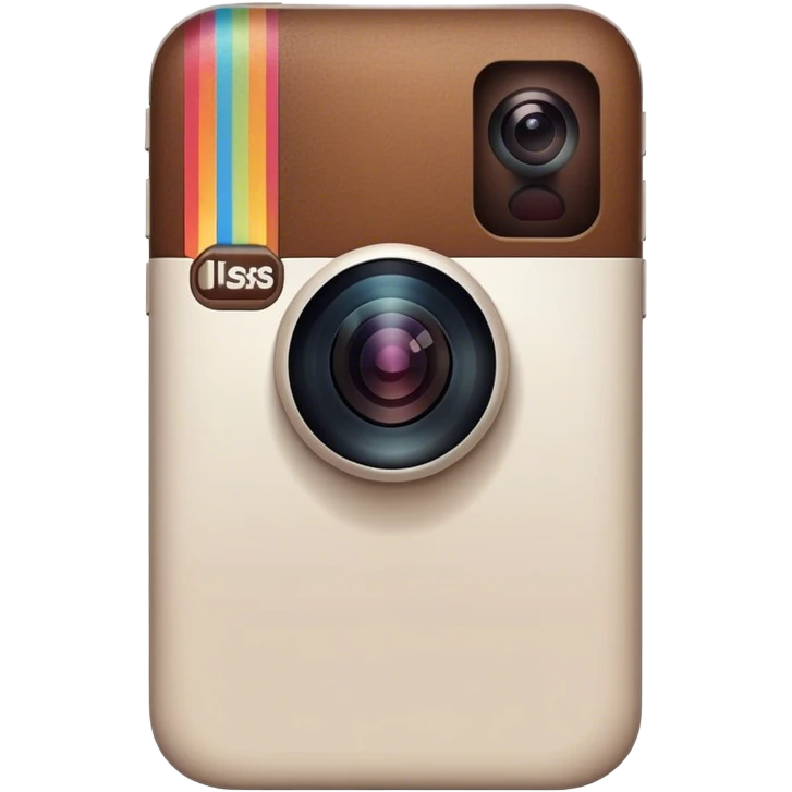 celular com instagram na tela emoji