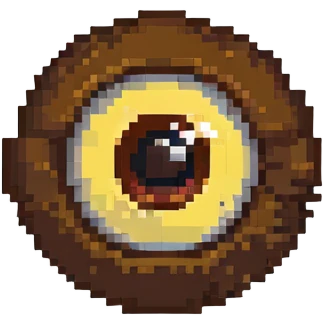 brown eye emoji
