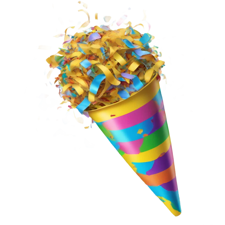 Party popper emoji