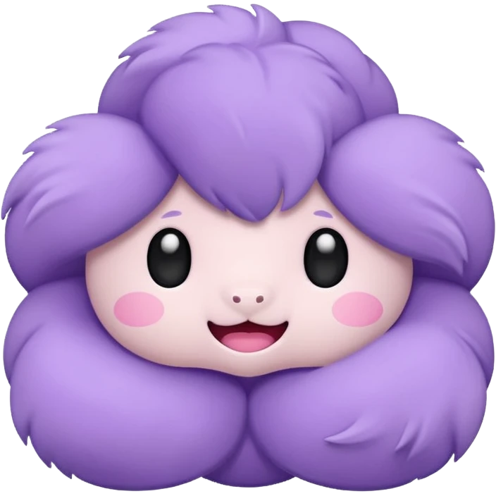 Cute purple girly things emoji