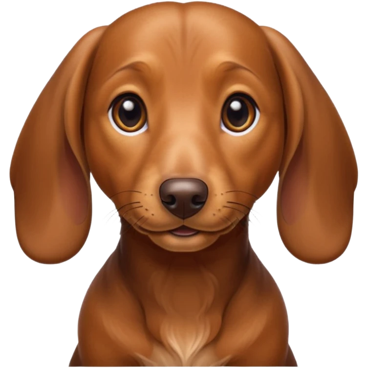 Perro salchicha emoji