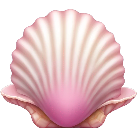 Pink shell with pearl  emoji