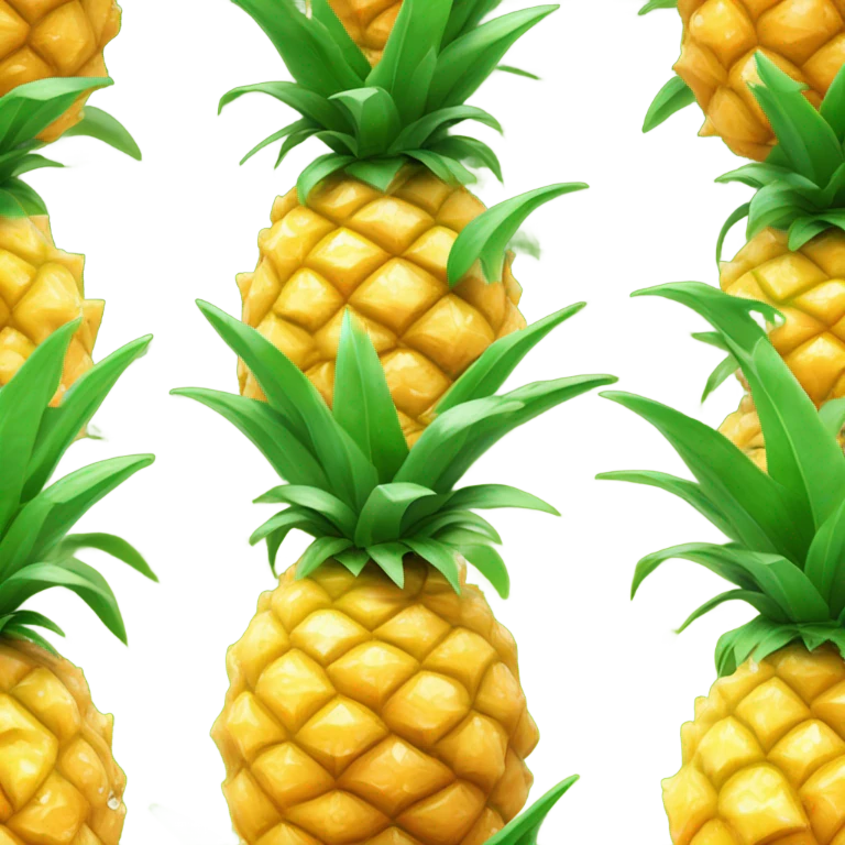 juicy pineapple emoji