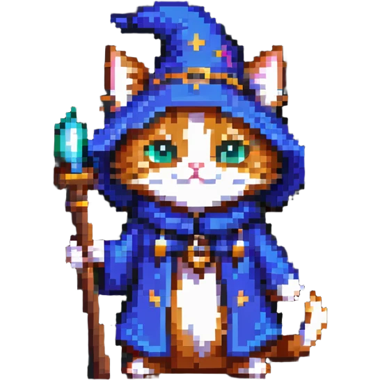 wizard cat emoji