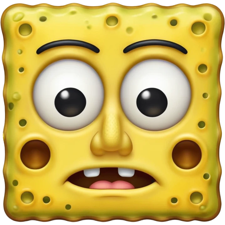 spongebob dying emoji