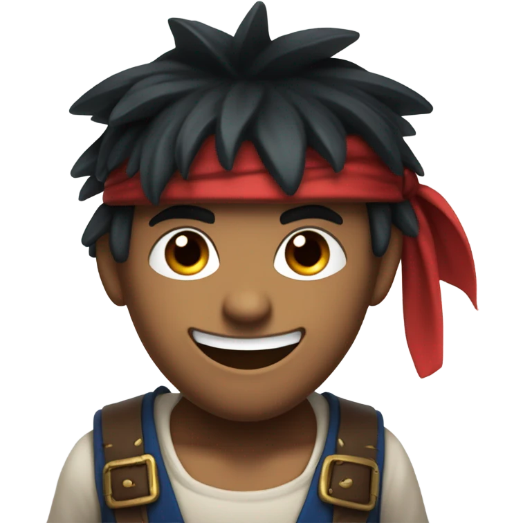 Monkey D Luffy emoji