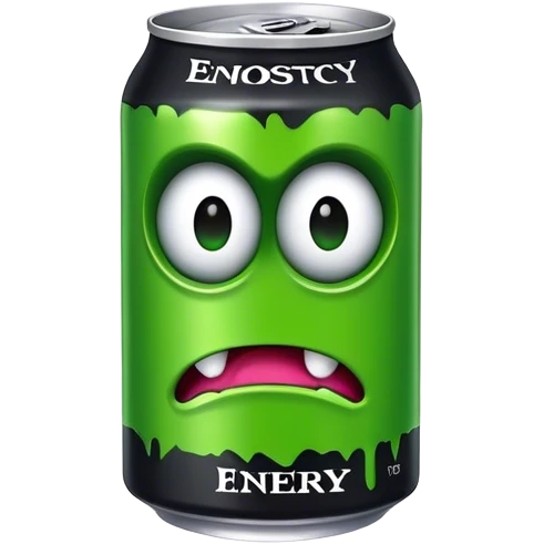 lata de monster  emoji