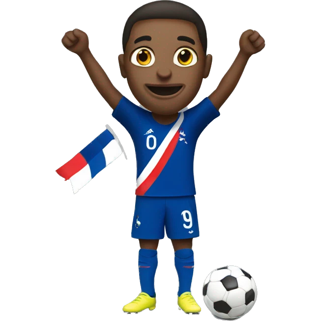 France soccer win emoji