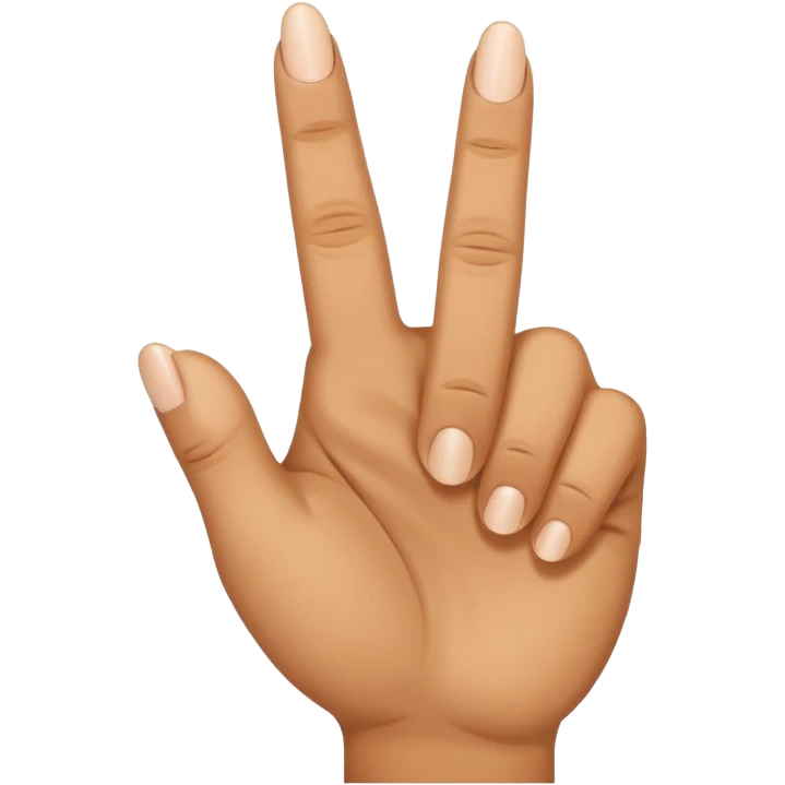 Smiling middle finger emoji